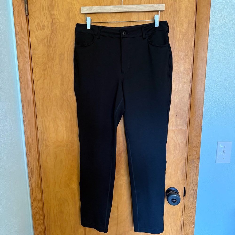 Duluth Women’s Black Straight Leg Pants Size 12 Workwear Performance